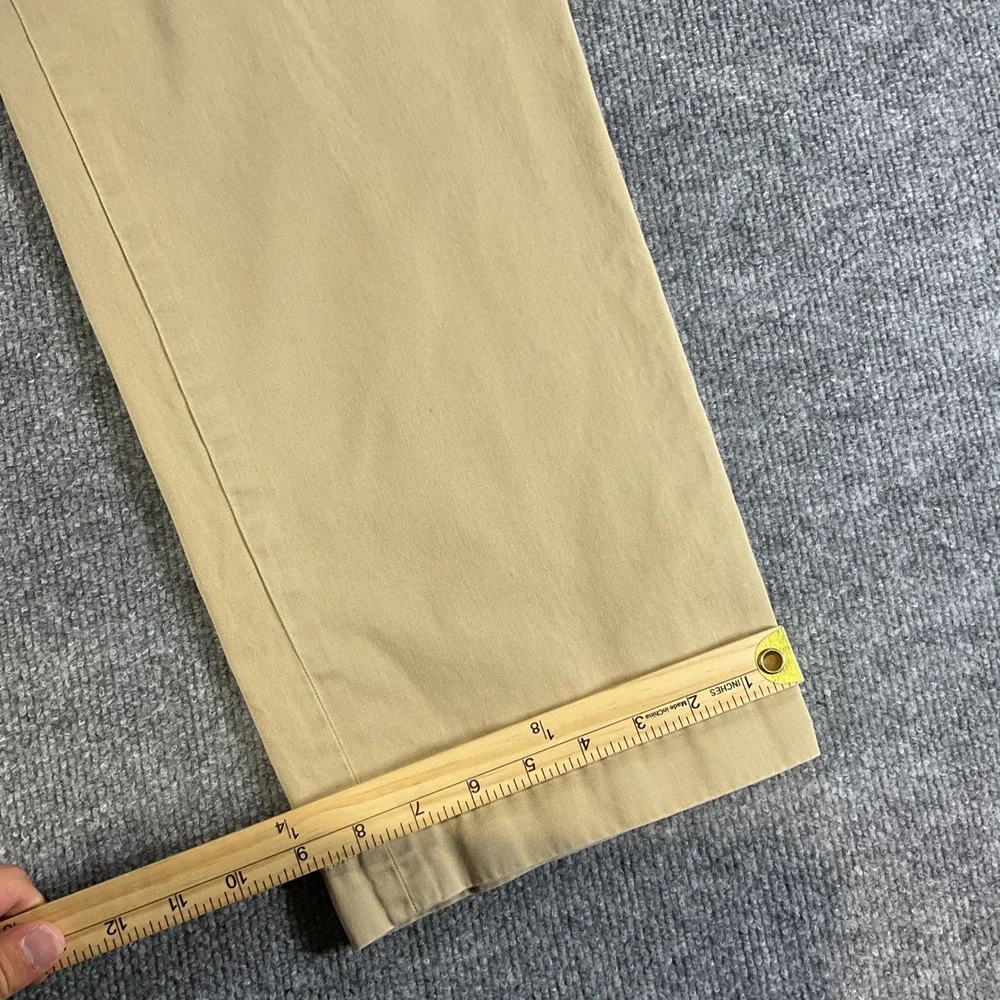 Polo Ralph Lauren Prospect Pants Mens 38x32 Khaki Chino Classic Fit Cotton Tan